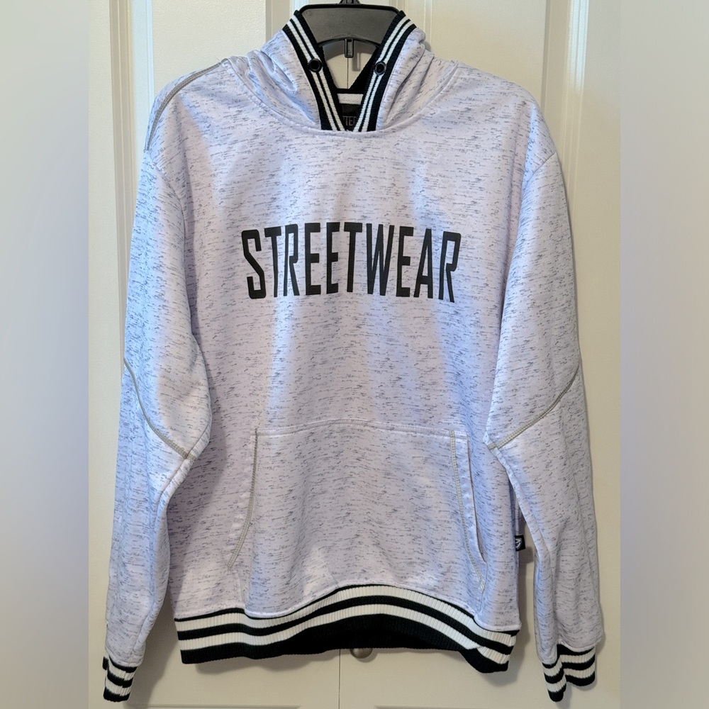 ENCRYPTED Men’s STREETWEAR hoodie. Size Large. NWOT